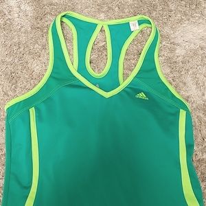 Adidas tank with built-in bra, Size M